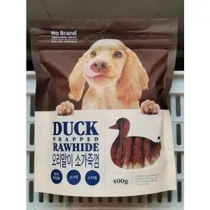 노브랜드 오리말이 소가죽껌 400g