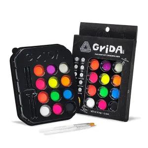 그리다 페이스페인팅 나이트팩(형광) 12색