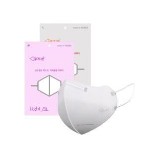 메디치 꿈에그린 KF94 마스크 대형 화이트 추천 200매 BNS