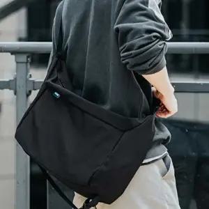 메신저백 블랙 크로스백 대용량 방수 레포츠 편한가방-WFE57C3