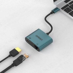 C타입단자 HDMI연결 유선인터넷 랜포트추가 USB컨버터젠더