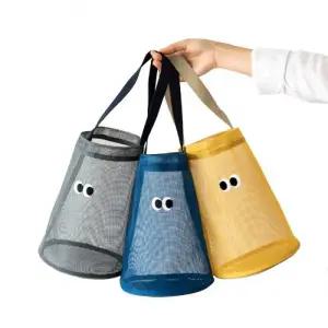 [뷰레이터닷컴]뷰레이터닷컴 눈알 원형 매쉬 목욕가방 망사 비치백 (8845646)