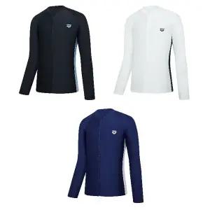 [아레나](김해점)엑티브 남성 릴렉스핏 집업 래쉬가드 A4BM1RR49