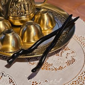 일자 나무 비녀흑단목