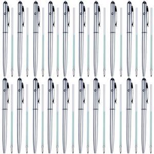 20개의 리필, UV 라이트, 매직 인비저블 잉크 볼펜이 포함된 슈퍼 보이지 않는 사라지는 펜을 제공합니다