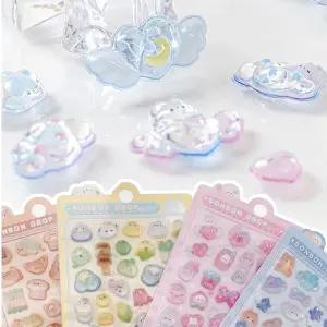 봉봉 물방울 스티커 보석 반짝이 3D 입체 다꾸