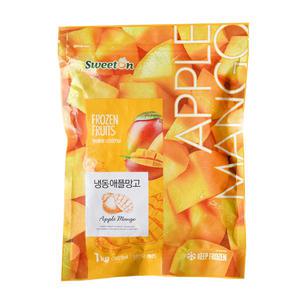 스위트온 페루산 냉동 애플망고 다이스 1kg