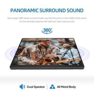 맨 위! ZSUS 10.5인치 휴대용 모니터 1280P 100% sRGB 15:10 XBox PS4 / 5 스위치 휴대폰 PC Loptop 확장용