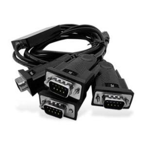 4포트 시리스타일얼 USB RS232 변환젠더 컨버터 1.8M