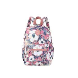 중년 여성 가벼운 미니백팩 중년 엄마 할머니 여행 가방 꽃가방