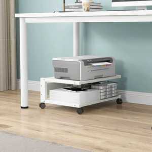 책상밑 프린터선반 복사기 팩스 거치대 바퀴테이블