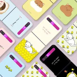 엠픽 캐릭터 Z플립 무광 슬림 케이스 플립7