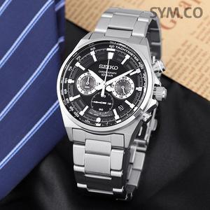 [세이코] SSB397P1 크로노그래피 컨셉츄얼 100미터방수 클래식 라운드 남자 메탈 손목시계 c