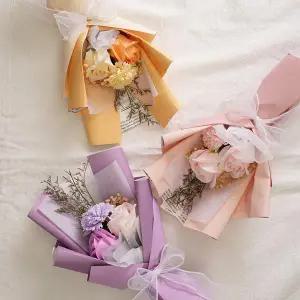 로즈카네이션 비누꽃다발 졸업식 입학식 학예회 축하선물