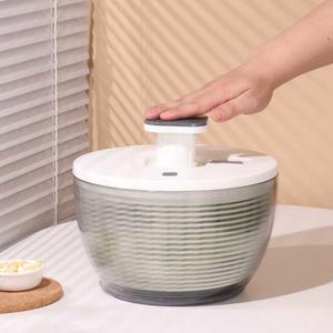 간편한 야채탈수기 누르는 OXO 압축기 탈수기 6L 청과물 기능성 곡물 건조기 대용량