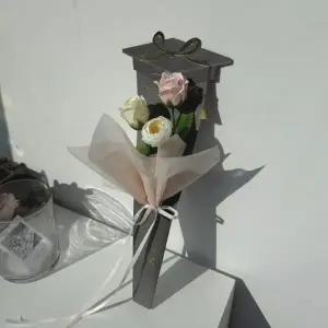 시들지않는꽃 꽃한송이포장 졸업꽃 마니또선물 비누꽃 (WFGP2Q7)