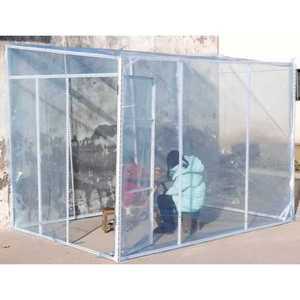 투명 텐트 벽면 온실 비닐 쉘터 접이식 테라스 천막 고품질
