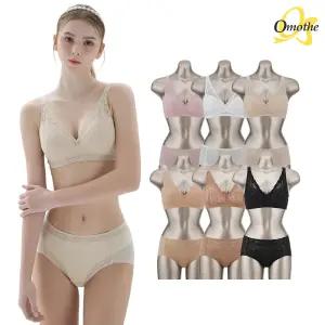 오모떼 올데이 에센셜 로지레이스 브라 팬티 12종 풀세트