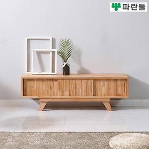 [착불배송] 파란들가구 참죽원목 천연도장 1200 TV거실장 거실수납장