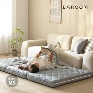 누울 6cm 침대 바닥 토퍼 3단 접이식 매트리스 MS
