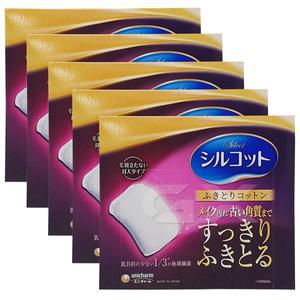 [시루콧토] 후키토리 실키 화장솜 32매 5박스