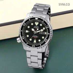 [시티즌] NY0040-50E 프로 마스터 마린 시리즈 다이버 오토매틱 남자 메탈 손목시계 c