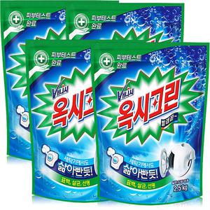 옥시크린 분말형 표백제 겸용 리필 2.5kg 4개