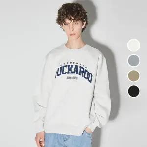 [롯데백화점]버커루 남녀공용 베이직 로고 기모 맨투맨 B244Z1010P