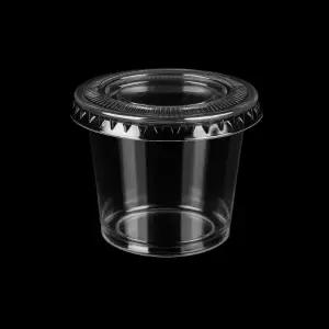 1온스 미니 PET 소스컵 시음컵 5000개 (뚜껑별도)