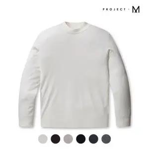 [프로젝트엠] 남성 캐시미어 모크넥 스웨터_EPD4EU1220