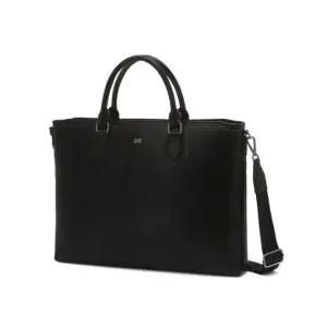 [갤러리아] DBBA5F170 닥스 블랙 로고장식 소가죽 서류가방
