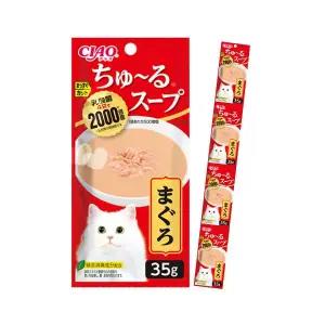 (TCR-141) 이나바 챠오츄르 스프 4연팩 참치 4p