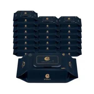 앙블랑 물티슈 80초고평량 세이프 네이비 캡형 70매 X 20팩