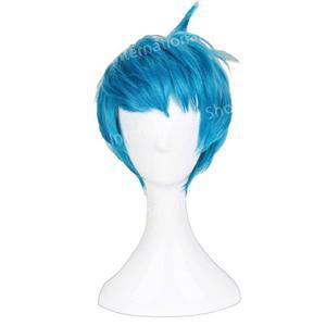 기쁨이 가발 파란 소품 인사이드아웃2 튬 할로윈 조이