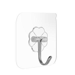 조리도구 인테리어 후크걸이 무타공 주방 투명 부엌 열쇠 방수 욕실 보관