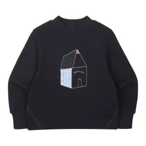 [롯데백화점]빈 네이비 아플리케 자수 티셔츠BY72TS03NV