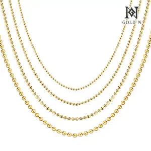 [골드앤] 14K 원볼체인 목걸이 1.0mm