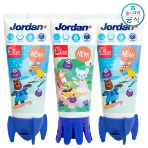 조르단 뉴스텝2 어린이 치약 포도향 90g 3개