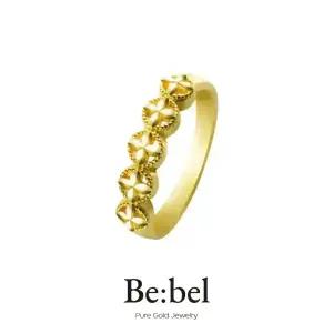 순금반지 3.75g(1돈) 24k 여자 닷 클로버 써클 비벨