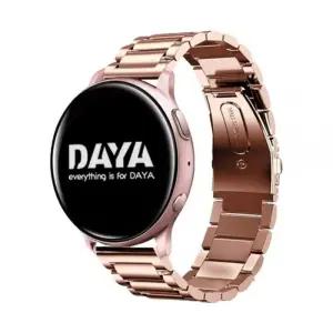 [LFK54855_58]로즈 메탈 5 4 3 20mm 갤럭시워치4