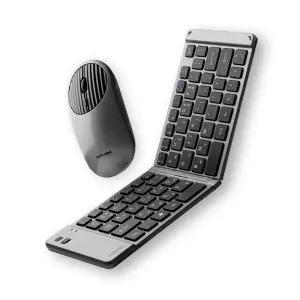 UNICORN BK-950SB 접이식 무선 키보드 마우스 세트