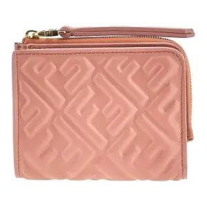 퀼티드 패턴 지퍼 클로저 반지갑 8M0519 AAJD F13VM