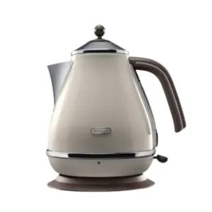 드롱기 아이코나 무선 전기 주전자 티포트 빈티지 베이지 KBOV2001