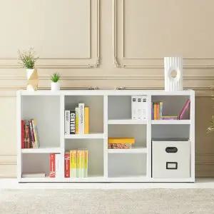 [우아미]우다 멀티 수납 정리함 2단 책장 1600