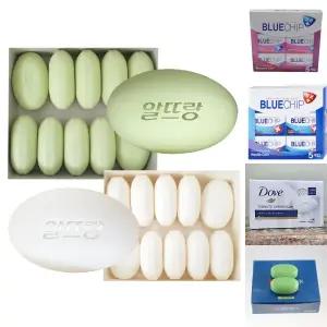 알뜨랑 비누 흰색 그린 업소용 세안비누/미용비누/세수비누/업소용비누/항균/비누항균