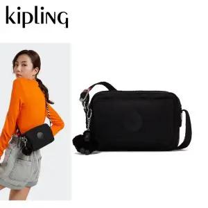 갤러리아 키플링 여권가방 해외여행 크로스백 아바누 블랙 STR KPABS02 BK/NS