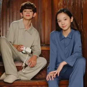 마밤 MSMV 피치기모 아동 주니어 잠옷 초등학생 파자마 실내복 에센셜세트 6COLORS