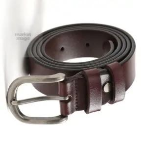 엠다인 여성가죽벨트 다크브라운 여성용벨트