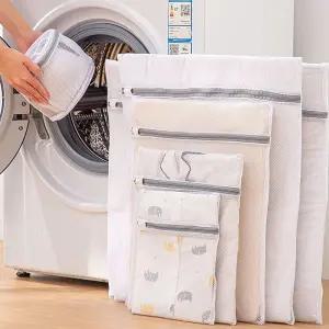 세탁망 파우치 6개 세트 속옷 니트/고급/다용도/가정/업소/여행/빨래망/이불/메쉬/보호/옷보호/촘촘한