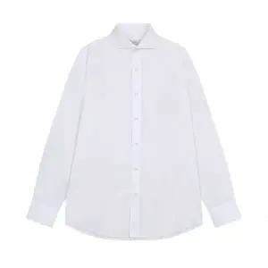 지이크 와이드 카라 드레스 셔츠 화이트 PJB5501